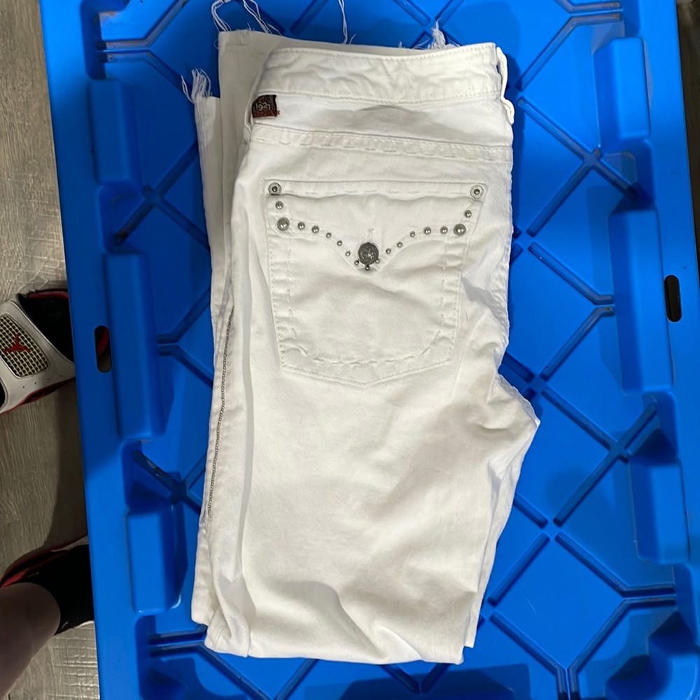 1921 white jeans